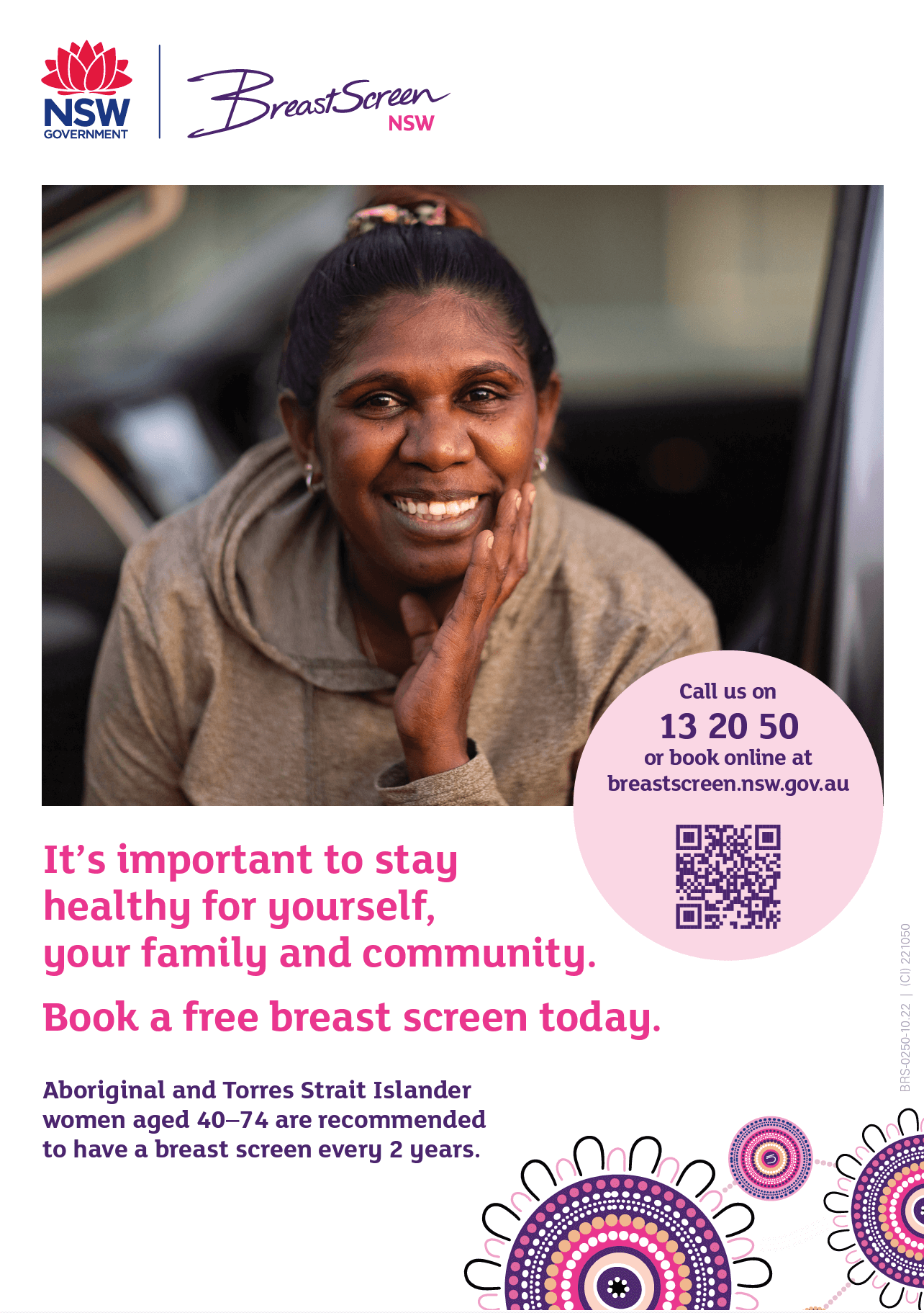 Breast screening poster