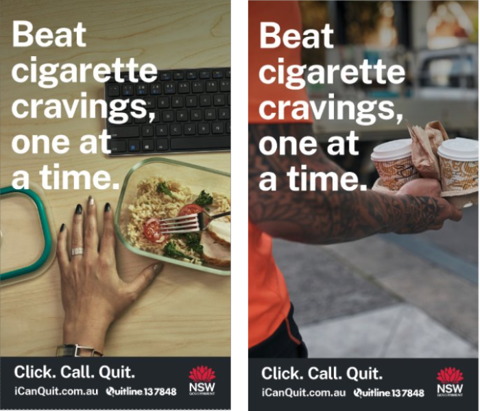 Out-of-home (OOH) programmatic Beat Cravings