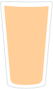 Medium glass of beer