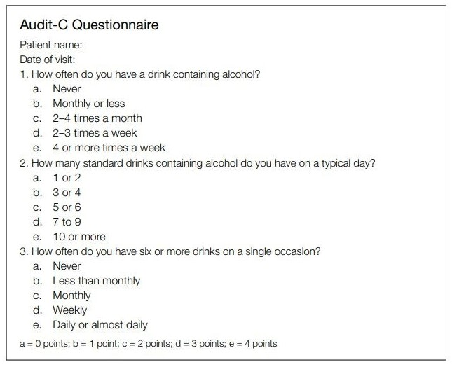 Audit-C Questionnaire