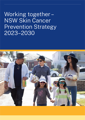 Cover of NSW Skin Cancer Prevention Strategy