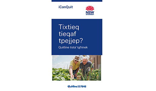 Cover of the Maltese Do You Want To Stop Smoking brochure