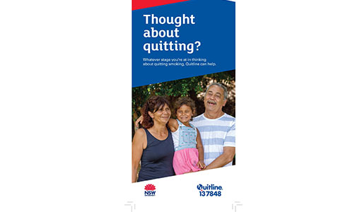 Cover of the Thought About Quitting brochure